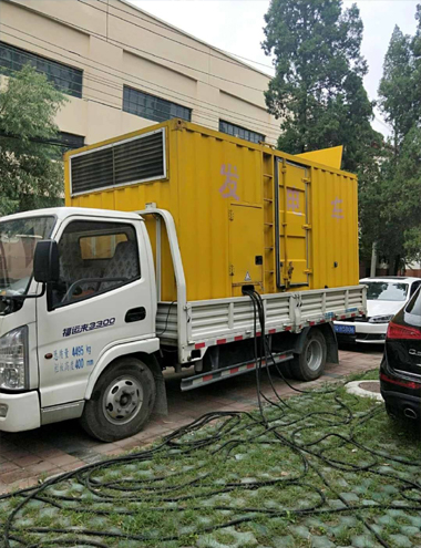 石棉发电车出租-柴油发电机组排烟系统设计要求及其考虑因素